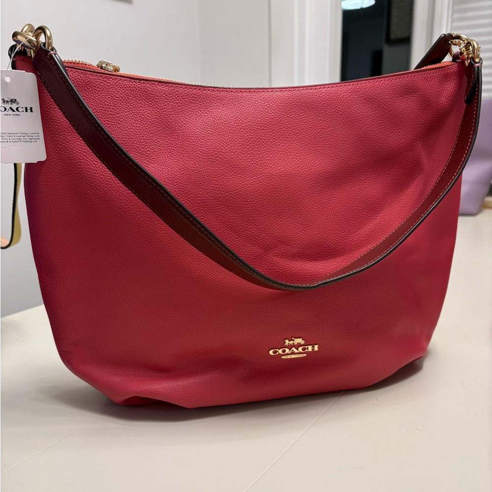🌺 NWT Coach Poppy Multi Leather Bag 🌺